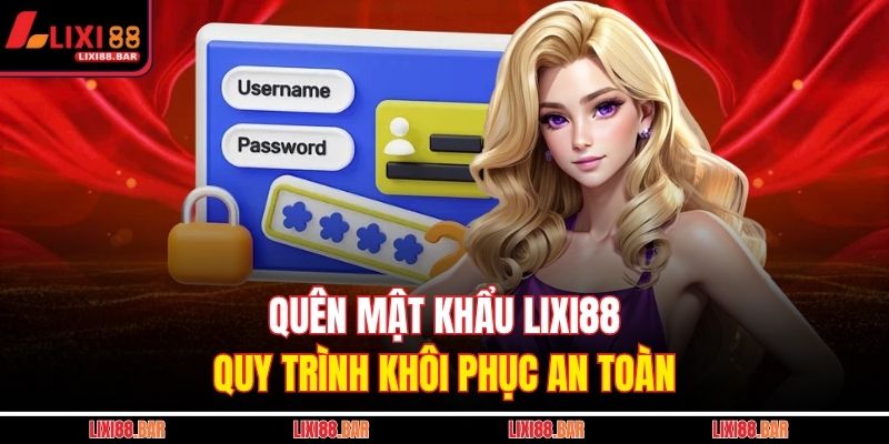 quên mật khẩu LIXI88